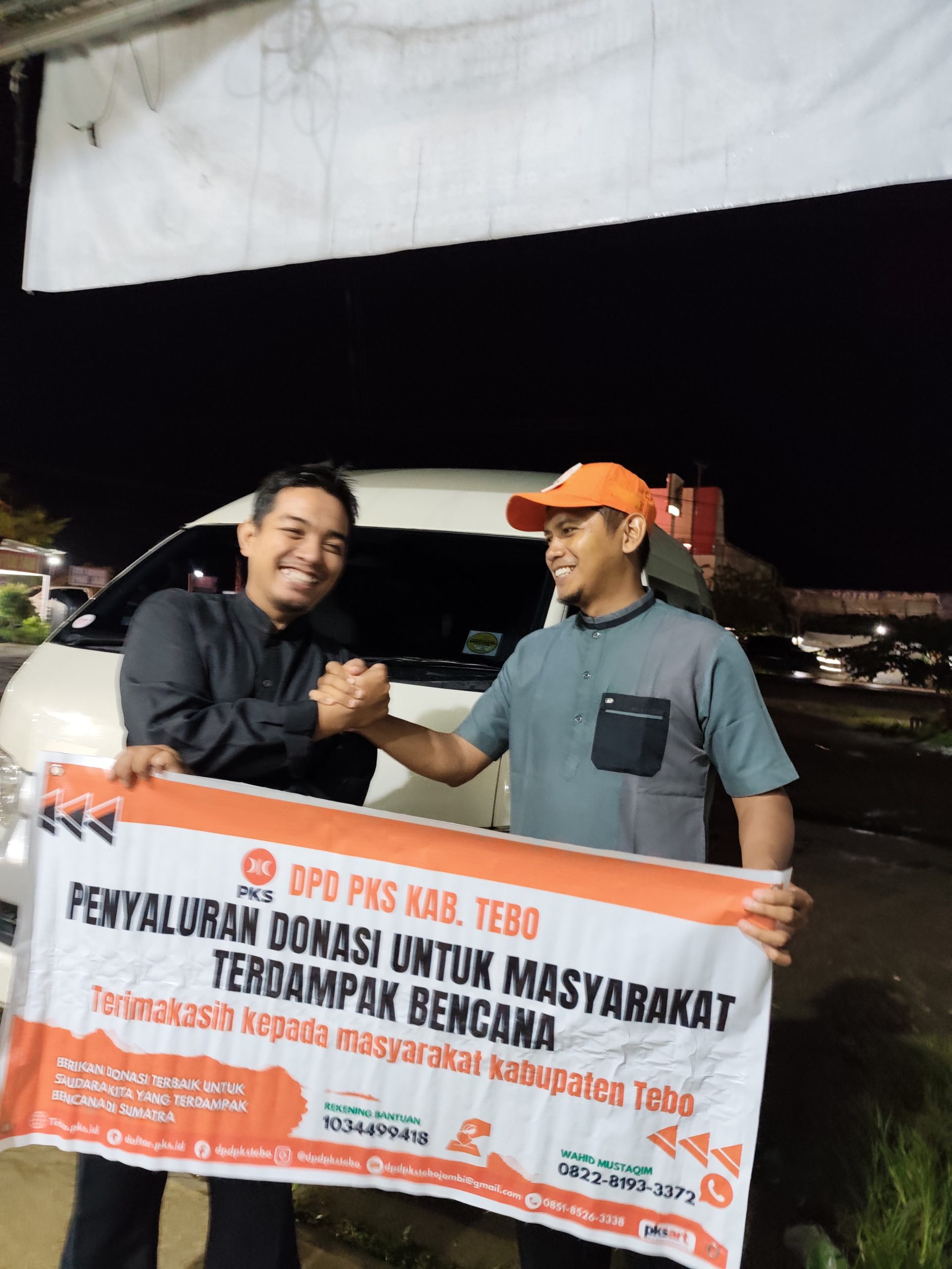 PKS Tebo Kirim Relawan ke Aceh Tamiang, Salurkan Donasi untuk Korban Bencana