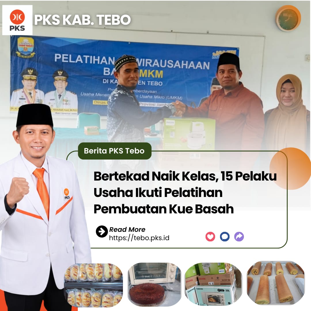 Bertekad Naik Kelas, 15 Pelaku Usaha Ikuti Pelatihan Pembuatan Kue Basah